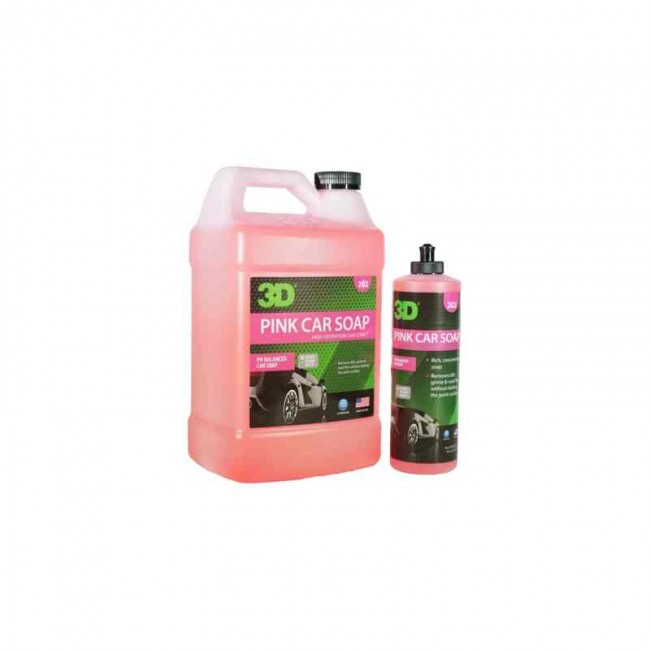 3D Pink Soap Shampoo