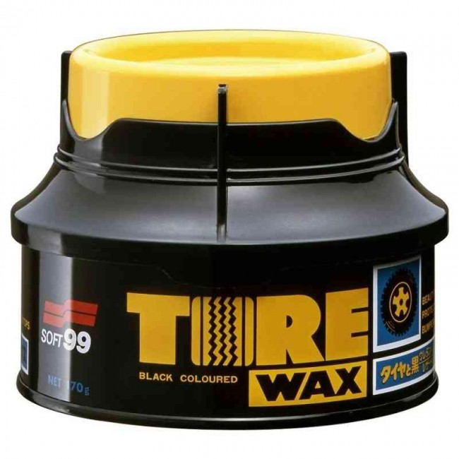 SOFT99 Tire Black Wax - Vaškas Padangoms
