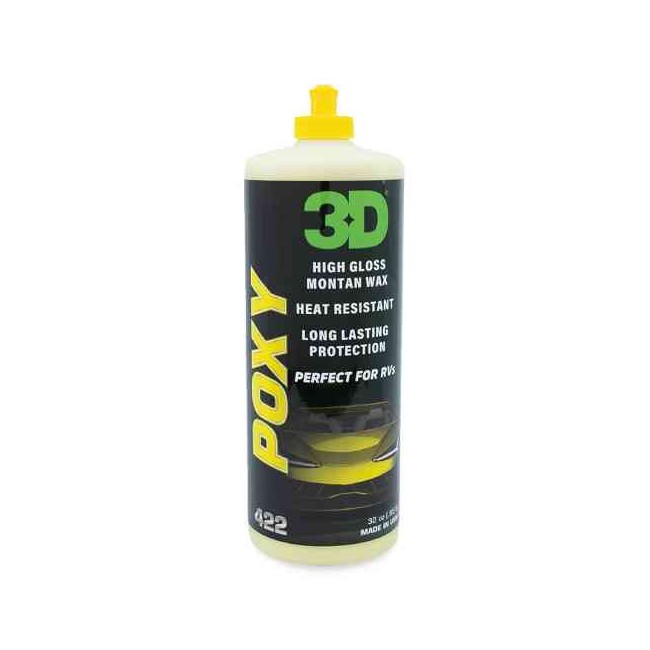 3D HD POXY - Wax Sealant